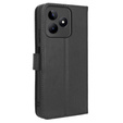 Etui z klapką do Realme Note 50, Wallet Smart Magnet, czarne