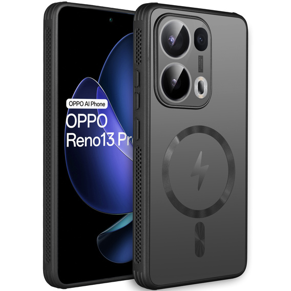 Etui do Oppo Reno 13 Pro, MagSafe, czarne