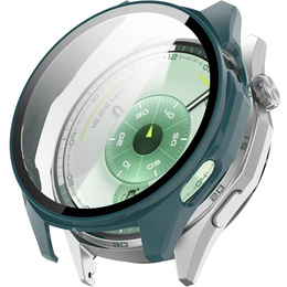 2w1 Etui + Szkło Hartowane do Huawei Watch GT 6 46mm, Zielone
