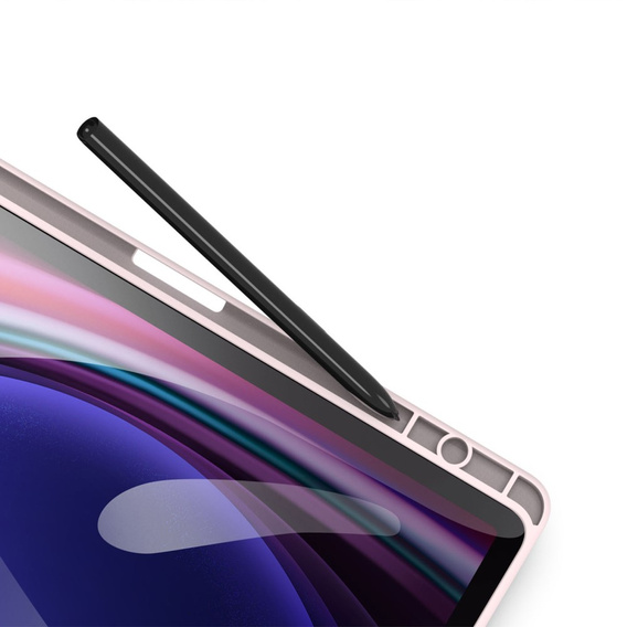 Etui do Samsung Galaxy Tab S9 FE / S10 FE, Dux Ducis TOBY, różowe