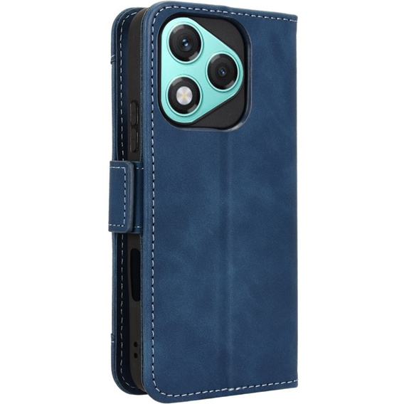 Etui z klapką do Honor 400 Lite, Card Slot, granatowe