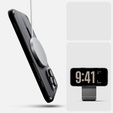Etui z MagSafe Spigen do iPhone 16 Pro Max, Ultra Hybrid "T", matowe przezroczyste / czarne + Szkło Hartowane 9H