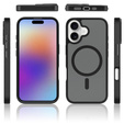 Etui do iPhone 17, Matt Case, do MagSafe, matowe czarne