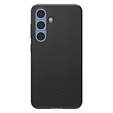 Etui Spigen do Samsung Galaxy S25, Thin Fit Mag, czarne + Szkło hartowane 9H