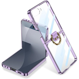 Etui Ring Holder do Samsung Galaxy Z Flip7 5G, fioletowe