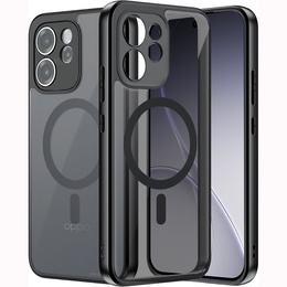 Etui do Oppo Reno 15 FS, do MagSafe, ERBORD Matt Case, czarny