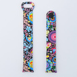 Pasek Silikonowy do Xiaomi Smart Band 10 / 9 / 8, Kolorowe wzory