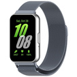 Bransoleta Milanese do Samsung Galaxy Fit 3, Szara