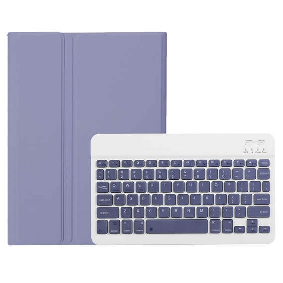 Etui z klawiaturą bluetooth do Xiaomi Pad 7 / 7 Pro, Fioletowe