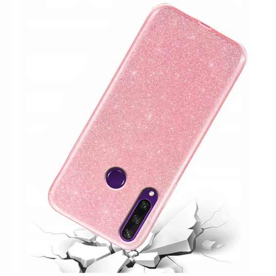 Etui Glitter Case do Huawei Y6P, Pink