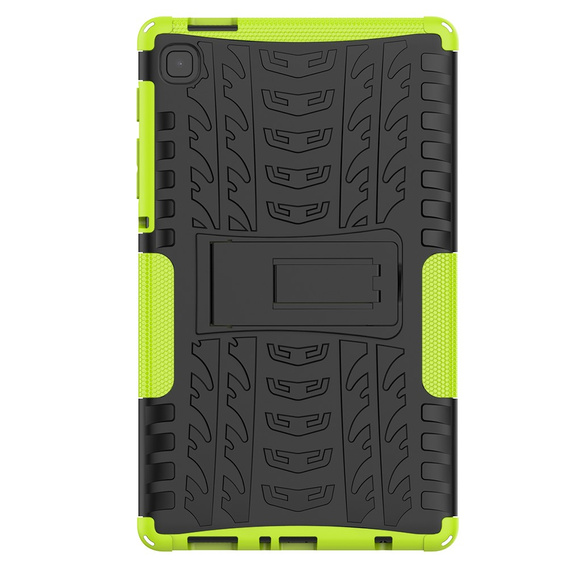 Etui do Samsung Galaxy Tab A7 Lite, Tire Armor, czarne / zielone