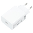 Xiaomi Oryginalna Ładowarka Sieciowa MDY-11-EP, 1x USB-A, QC3.0 3A, White (bulk)