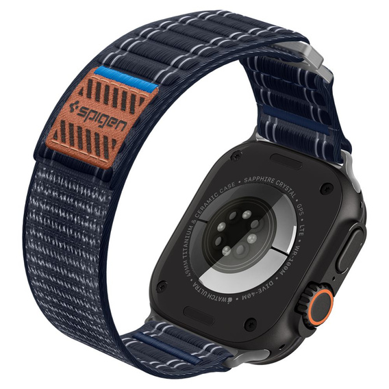 Pasek Spigen WBF0 Band do Apple Watch 8/9/10/11/SE/Ultra 1/2 (44/45/46/49 mm) – Navy