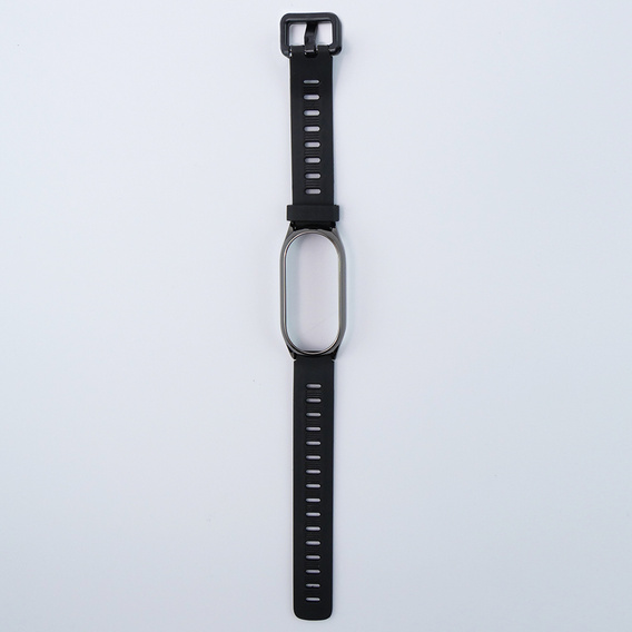 Pasek Silikonowy do Xiaomi Smart Band 10 / 9 / 8, Czarny