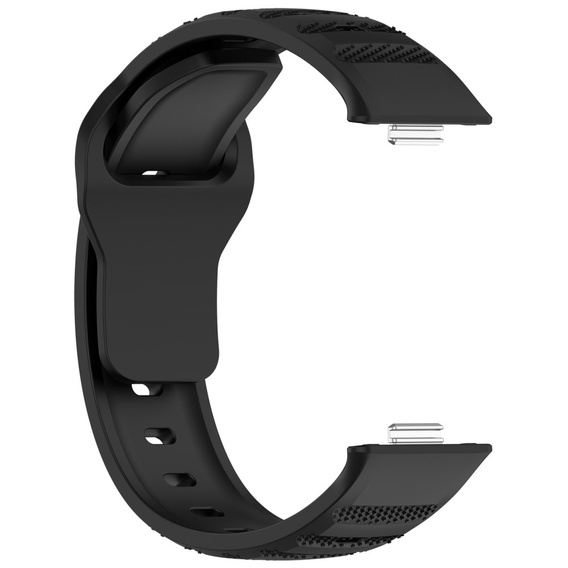 Pasek Silikonowy do Huawei Watch Fit 4 / 4 Pro / 3, Czarny