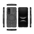 Magnetyczne etui do OnePlus Nord 5 z podstawką - czarne