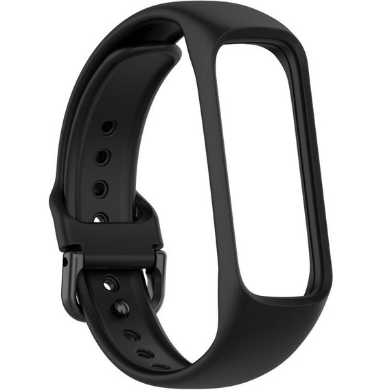 Pasek Silikonowy do Samsung Galaxy Fit 2 SM-R220, Czarny