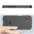 Wytrzymałe etui TPU do Samsung Galaxy XCover 7 Pro – teksturowana ochrona - czarne