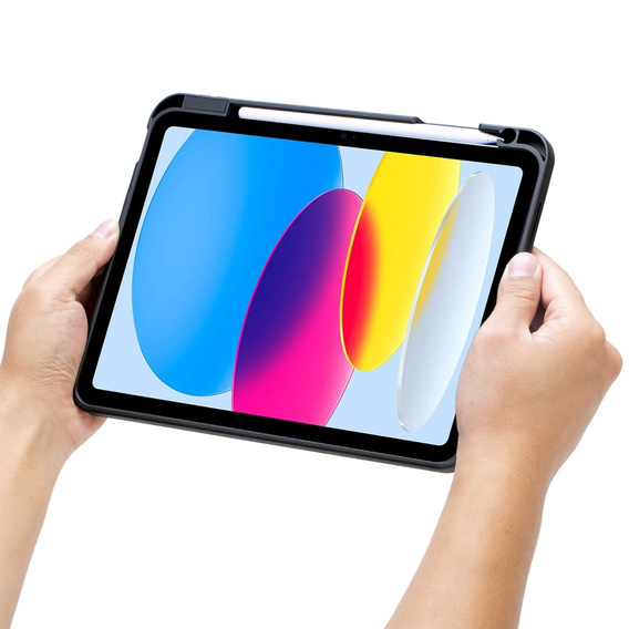 Etui z klawiaturą do iPad 11" 2025 A16 (11 gen.) / iPad 10.9" 2022 (10 gen.), keyboard Pen Slot, czarne