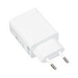 Zestaw Xiaomi Oryginalna Ładowarka Sieciowa MDY-11-EP, 1x USB-A, QC3.0 3A, White (bulk) + Kabel