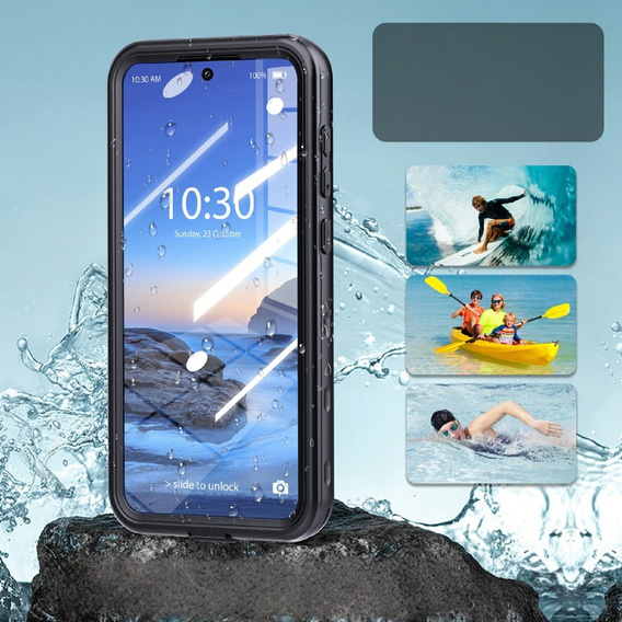 Wodoodporne etui Redpepper IP68 do Samsung Galaxy A36 5G – przezroczysta ochrona w każdych warunkach