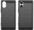 Etui do Sony Xperia 5 V, Karbon, czarne
