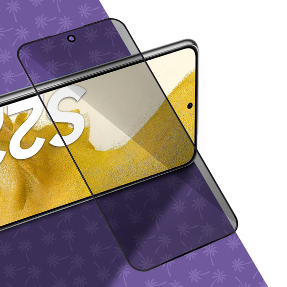 Szkło Hartowane Prywatyzujące Shy Palm do Samsung Galaxy S22