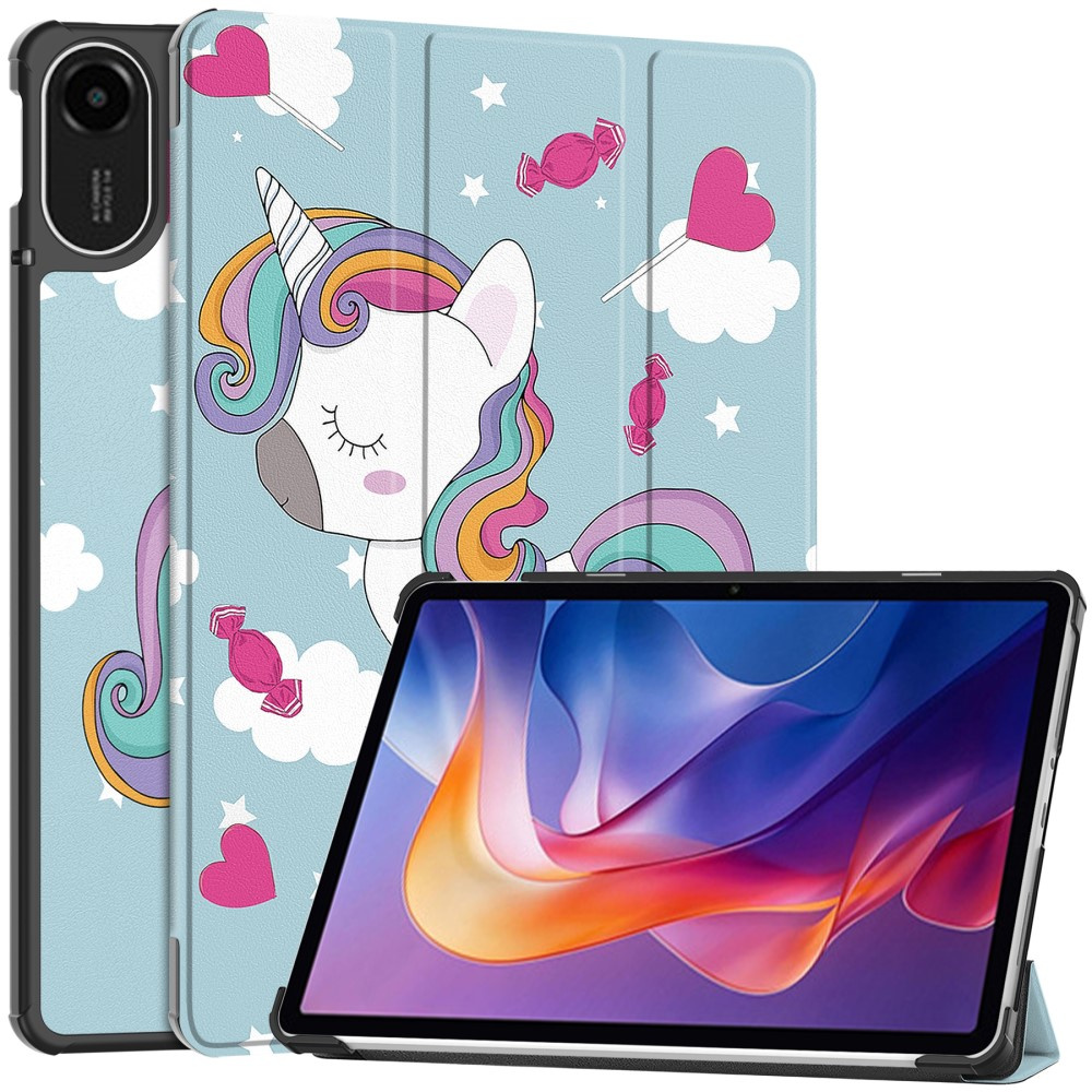Etui z klapką i motywem jednorożca do Xiaomi Redmi Pad 2
