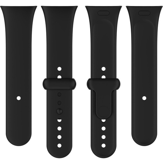 Pasek Silikonowy do Xiaomi Redmi Watch 3, Czarny
