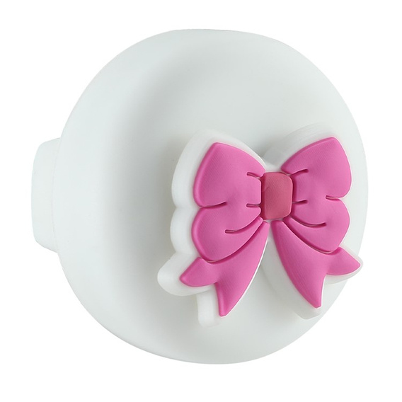 Zestaw 4x etui do Apple AirTag 2 / 1, z motywem dziewczęcym - różowy