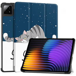 Etui do Xiaomi Pad 7 / 7 Pro, Smartcase, sleeping cat