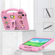 Etui do Lenovo Tab 10.1" TB311FU, Cute Patterns, z podstawką, różowe