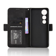 Etui z klapką do Vivo V50 Lite 4G / 5G, Card Slot, czarne