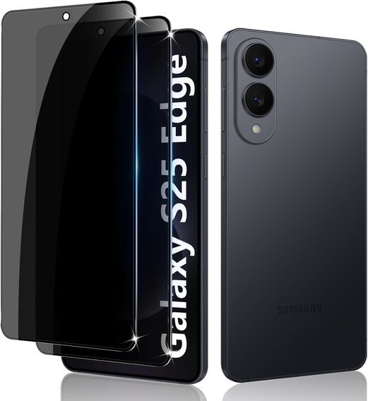 2x Szkło Prywatyzujące do Samsung Galaxy S25 Edge, ERBORD Anti-Spy Hartowane