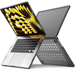 Etui do MacBook Air 15 2023/2024/2025, Czarne / Przezroczyste