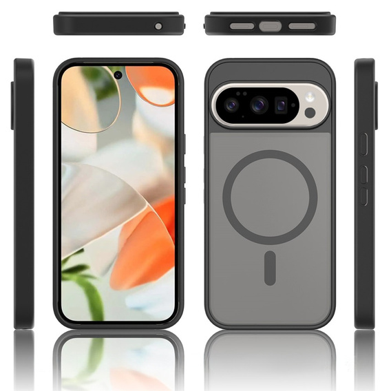 Etui do Google Pixel 10 / 10 Pro, Matt Case, do MagSafe, matowe czarne