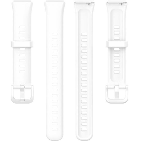 Pasek Silikonowy do Huawei Band 7, Biały