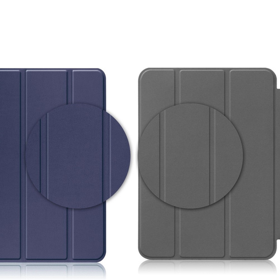 Etui do iPad 10.9" 2022 (10 gen.) / iPad 11" 2025 A16 (11 gen.), Smartcase z miejscem na rysik, granatowe