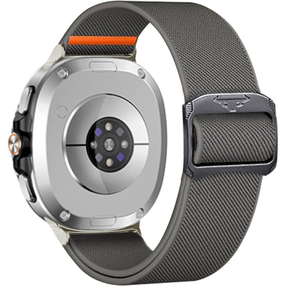 Pasek nylonowy do Samsung Galaxy Watch 8 / 8 Classic, Szary