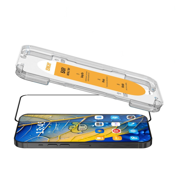 ENKAY Szkło Hartowane do Google Pixel 8 Pro, czarne