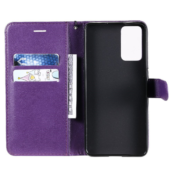 Etui Wallet do Oppo Reno6 5G, Purple