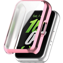 2w1 Etui z Osłoną na ekran do Samsung Galaxy Fit 3, Różowe