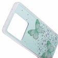 Etui do Xiaomi 13T / 13T Pro, Glitter Butterfly, zielone