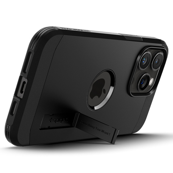 OUTLET Etui Spigen do iPhone 15 Pro Max, Tough Armor Mag MagSafe, Czarne