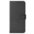 Etui z klapką do Infinix Hot 20i, Wallet Smart Magnet Case, czarne