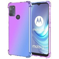 Etui Gradient Dropproof do Motorola Moto G50, Fioletowe / niebieskie