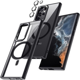 Etui do MagSafe do Samsung Galaxy S22 Ultra 5G, Hybrid Case, Black