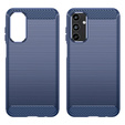 Etui do Samsung Galaxy A15 4G / 5G, Carbon, niebieskie