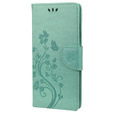 Etui z klapką do Xiaomi Redmi 10, Butterfly, zielone