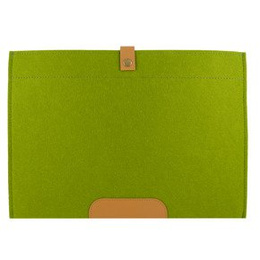 Zielone Etui Soft Felt Pouch Case do MACBOOK AIR/PRO 13